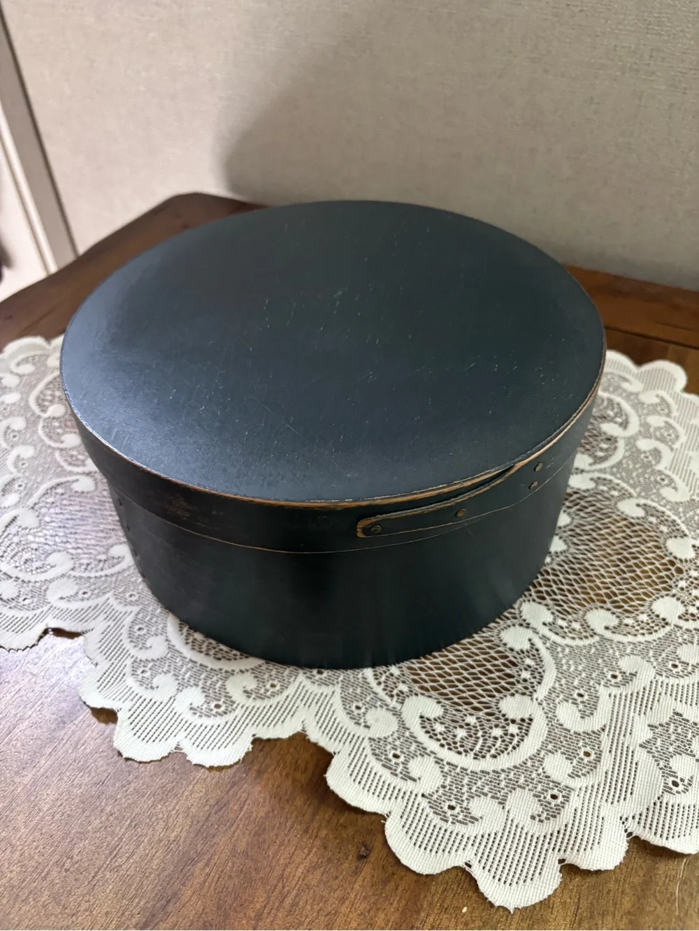 Vintage Shaker Style Bentwood Nesting Boxes Set of 3 Solid Wood Primitive